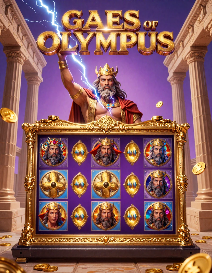 Gates of Olympus Spielposter von Pragmatic Play im GoldBet Casino